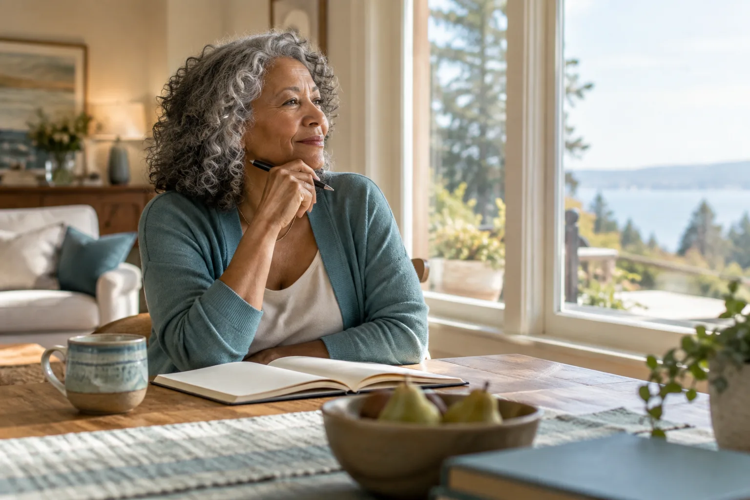 Illustrative scene for advance healthcare directives and living wills