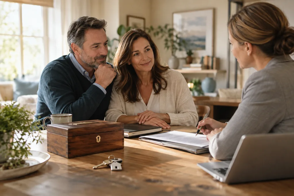 Illustrative scene for asset protection trusts