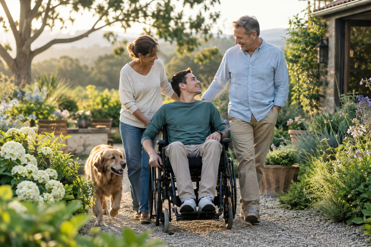 Illustrative scene for special needs trusts